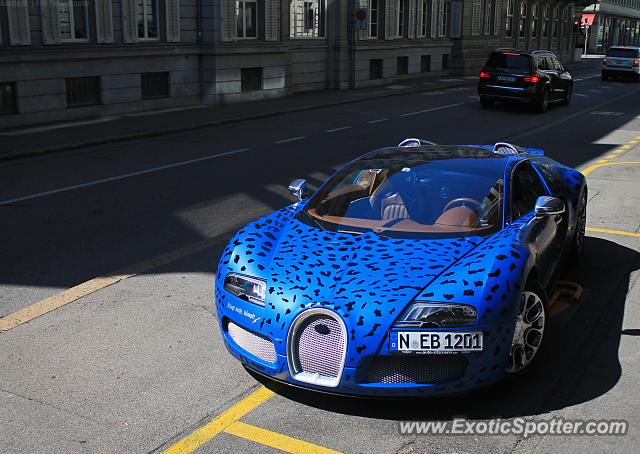 Bugatti Veyron spotted in Zurich, Switzerland