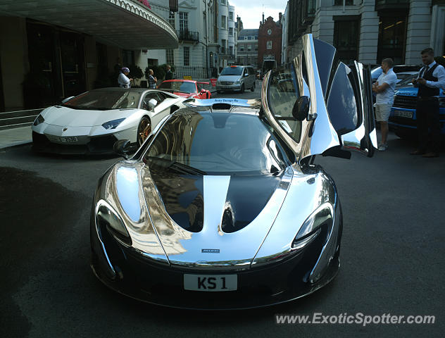 Mclaren P1 spotted in London, United Kingdom
