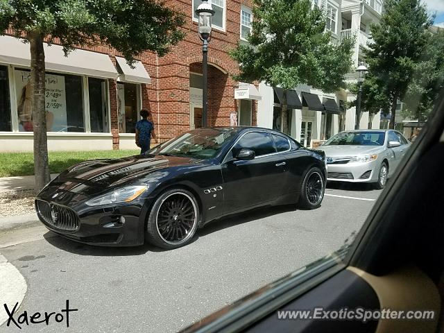 Maserati GranTurismo spotted in Huntersville, North Carolina