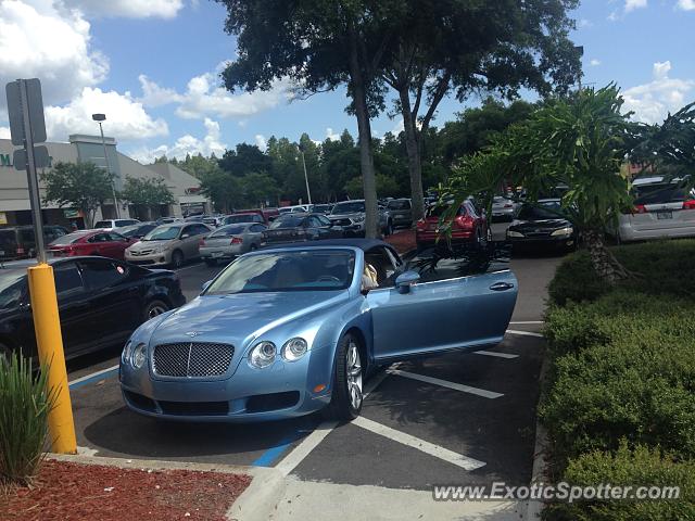 Bentley Continental spotted in TTampa, Florida