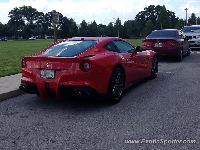 Ferrari F12 spotted in Saint Petersburg, Florida