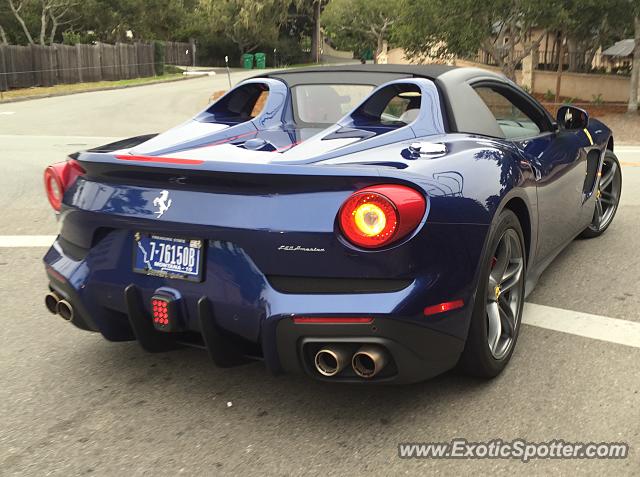 Ferrari F60 America spotted in Carmel, California