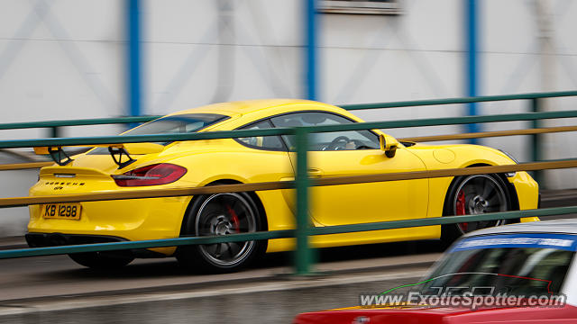 Porsche Cayman GT4 spotted in Hong Kong, China