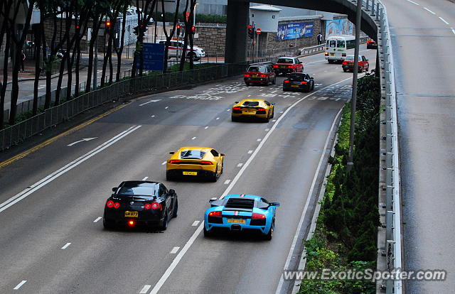 Lamborghini Murcielago spotted in Hong Kong, China