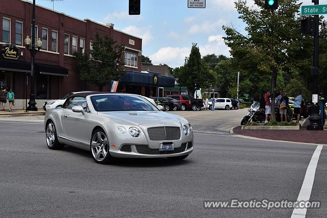 Bentley Continental spotted in Geneva, Illinois