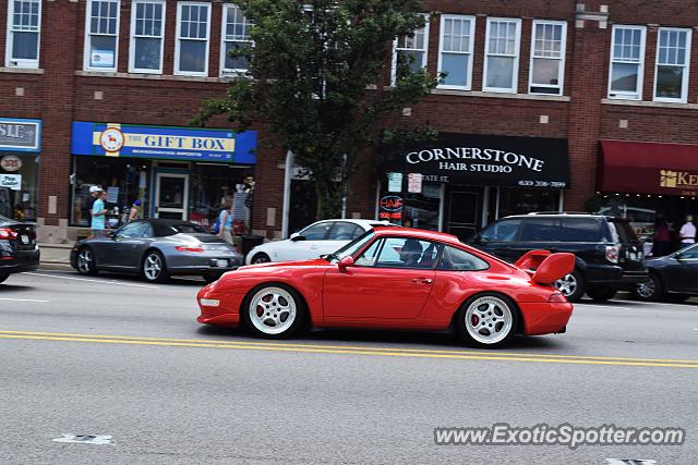 Porsche 911 GT2 spotted in Geneva, Illinois