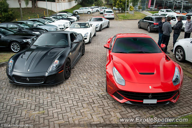 Ferrari F12 spotted in Curitiba, Brazil