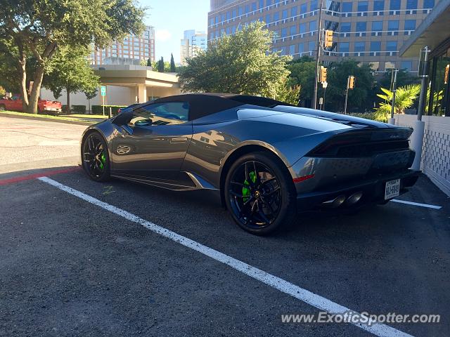 Lamborghini Huracan spotted in Dallas, Texas