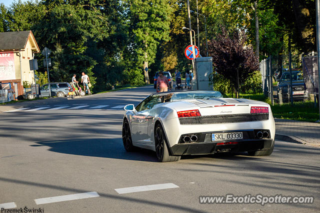 Lamborghini Gallardo spotted in Darłowo, Poland