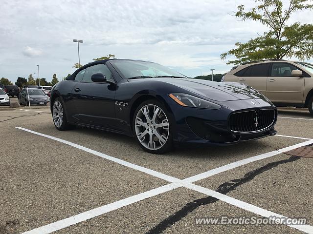 Maserati GranCabrio spotted in Middleton, Wisconsin
