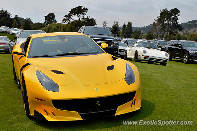 Ferrari F12 spotted in Carmel Valley, California