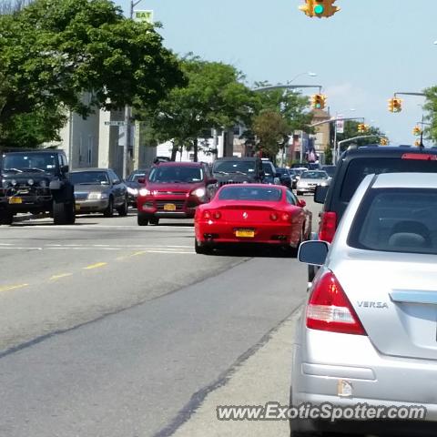Ferrari 575M spotted in Long Beach, New York