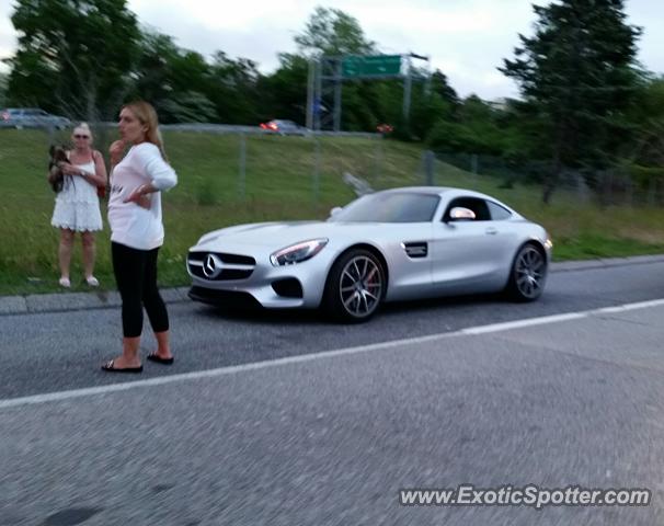 Mercedes AMG GT spotted in Queens, New York