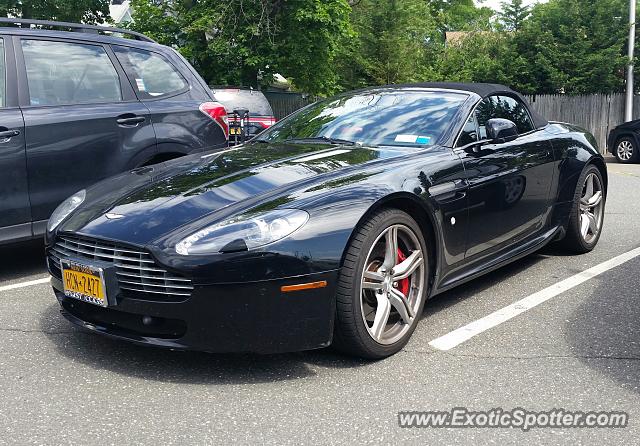 Aston Martin Vantage spotted in Woodmere, New York