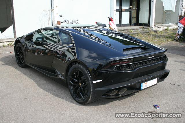 Lamborghini Huracan spotted in Luik, Belgium