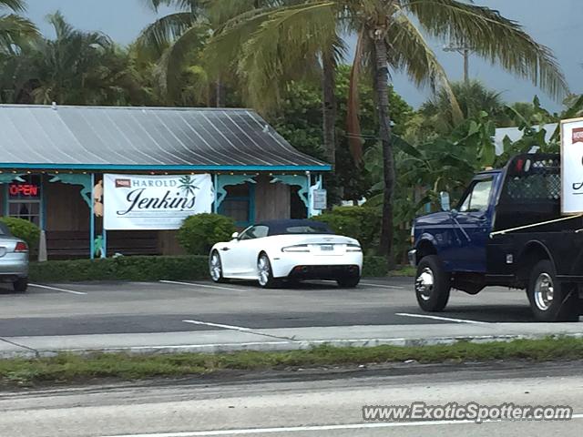 Aston Martin DBS spotted in Hobe Sound, Florida