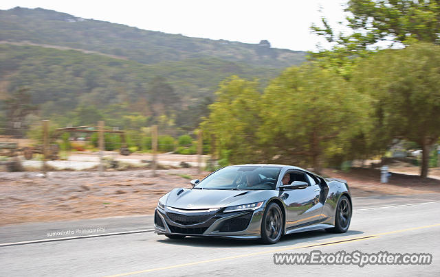 Acura NSX spotted in Carmel Valley, California
