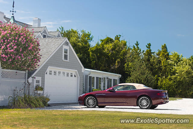 Aston Martin DB9 spotted in Yarmouth, Massachusetts