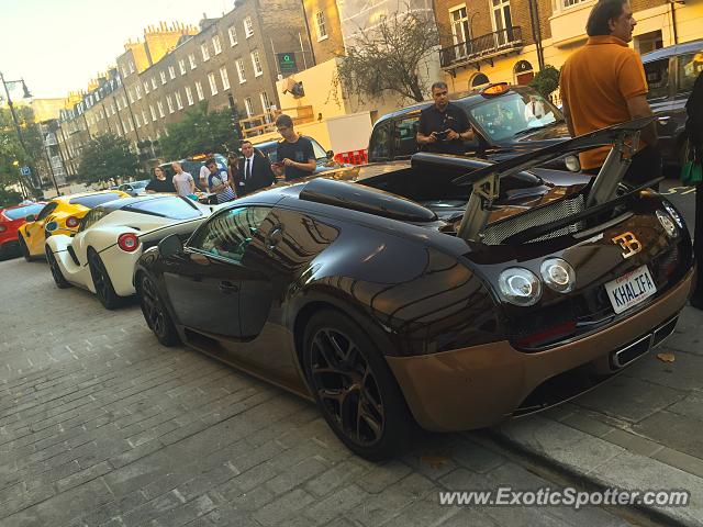 Bugatti Veyron spotted in London, United Kingdom