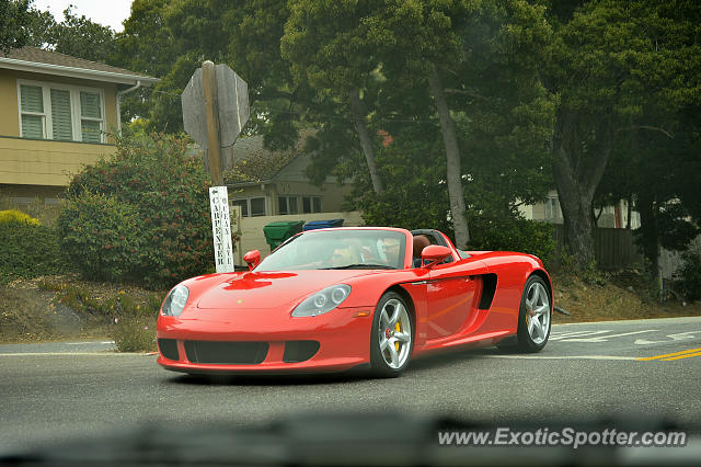 Porsche Carrera GT spotted in Carmel, California