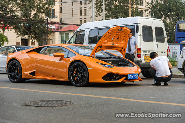 Lamborghini Huracan spotted in Beijing, China
