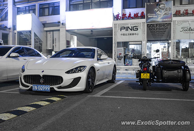 Maserati GranTurismo spotted in Beijing, China