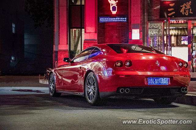 Ferrari 612 spotted in Beijing, China