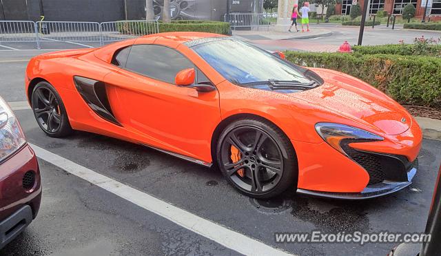 Mclaren 650S spotted in Jacksonville, Florida