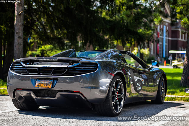 Mclaren MP4-12C spotted in Saratoga Springs, New York