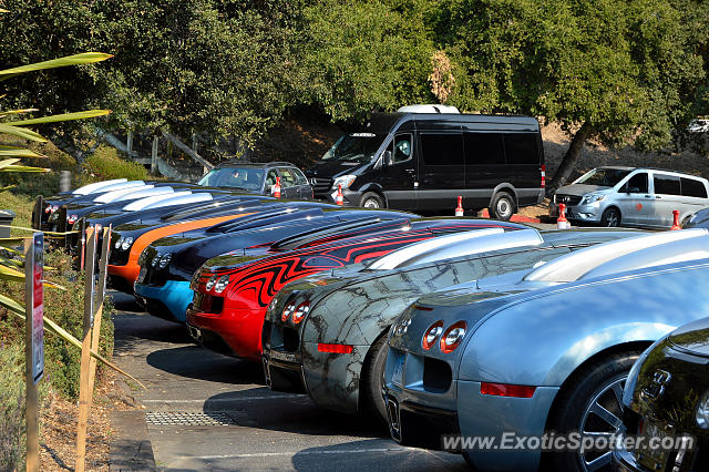 Bugatti Veyron spotted in Carmel Valley, California