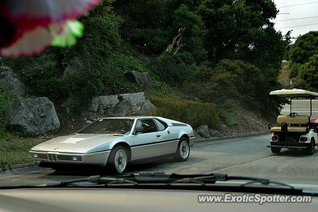BMW M1 spotted in Monterey, California