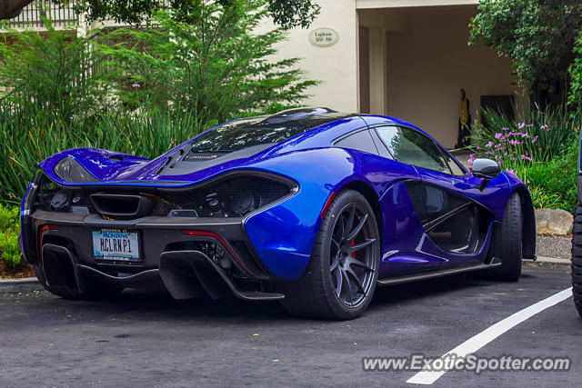 Mclaren P1 spotted in Carmel, California