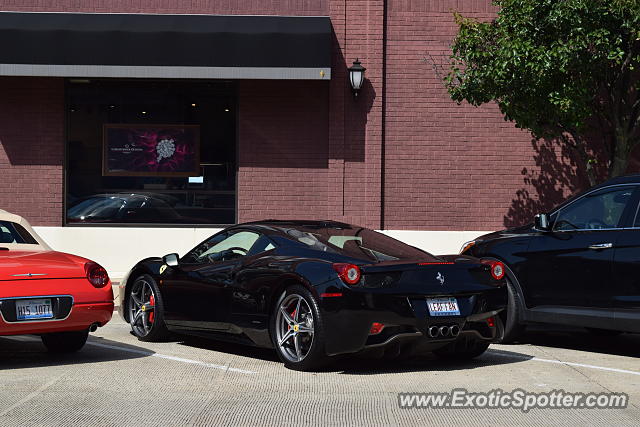 Ferrari 458 Italia spotted in Geneva, Illinois