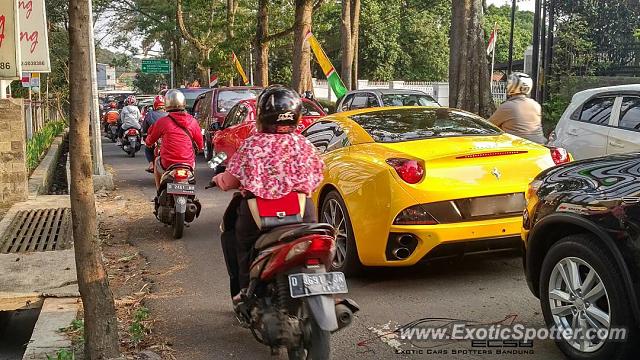 Ferrari California spotted in Bandung, Indonesia