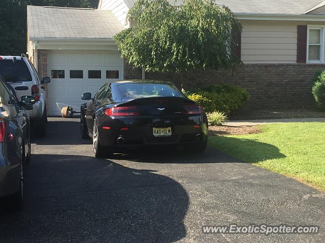 Aston Martin Vantage spotted in Fairfield, New Jersey