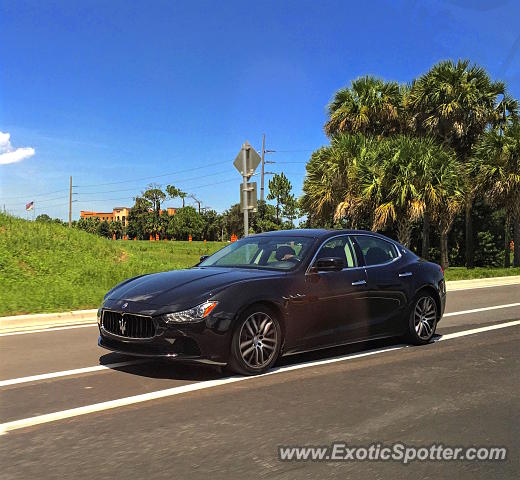 Maserati Ghibli spotted in Stuart, Florida