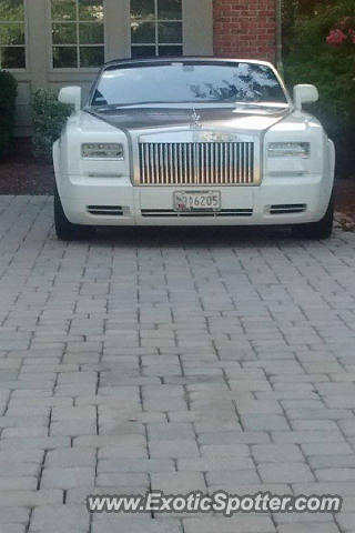 Rolls-Royce Phantom spotted in Bethesda, Maryland