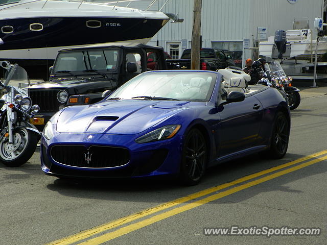 Maserati GranTurismo spotted in Sodus Point, New York