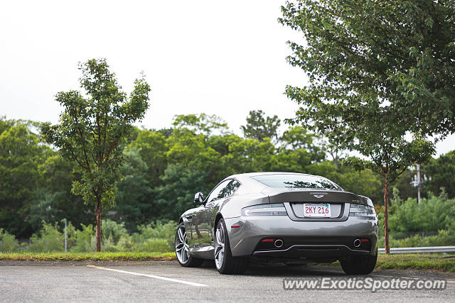 Aston Martin DB9 spotted in Cape Cod, Massachusetts