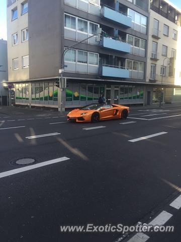 Lamborghini Aventador spotted in Koblenz, Germany