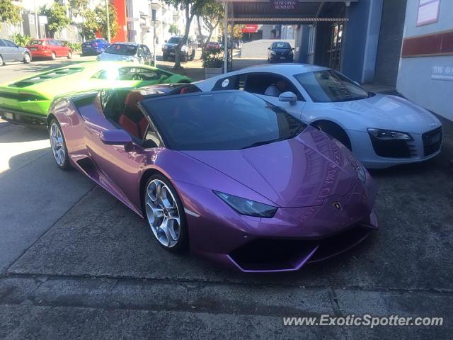 Lamborghini Huracan spotted in Brisbane, Australia