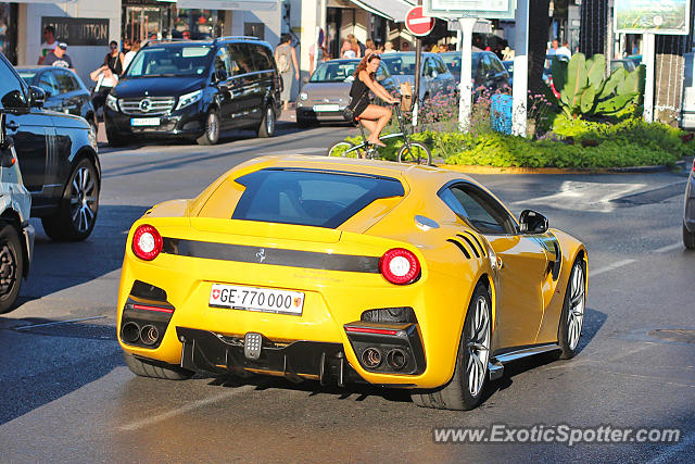 Ferrari F12 spotted in Cannes, France