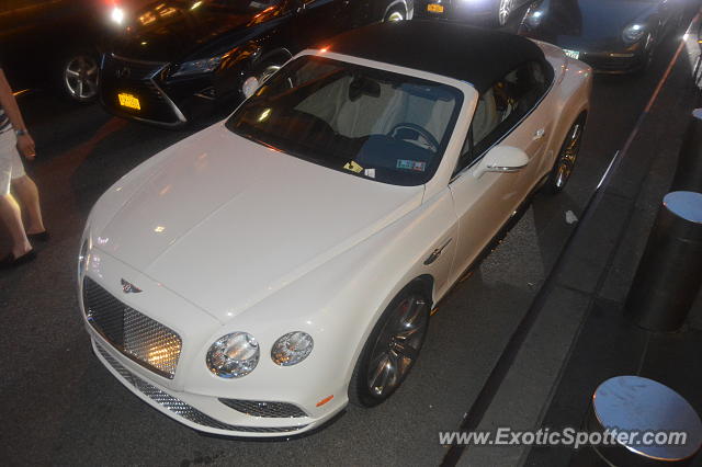 Bentley Continental spotted in Manhattan, New York