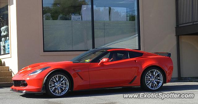 Chevrolet Corvette Z06 spotted in Summersville, West Virginia