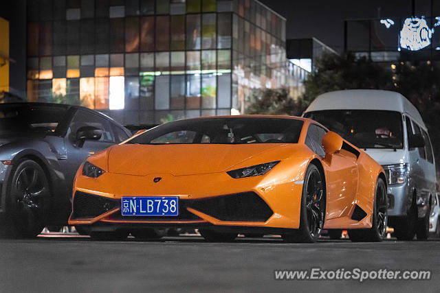 Lamborghini Huracan spotted in Beijing, China