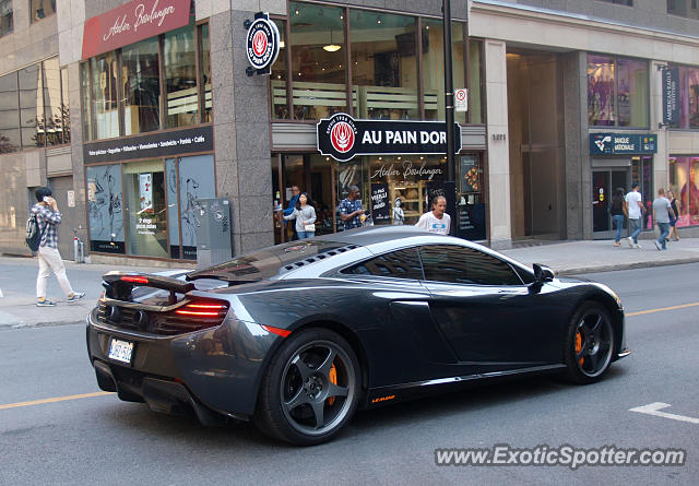 Mclaren 650S spotted in Montreal, Canada