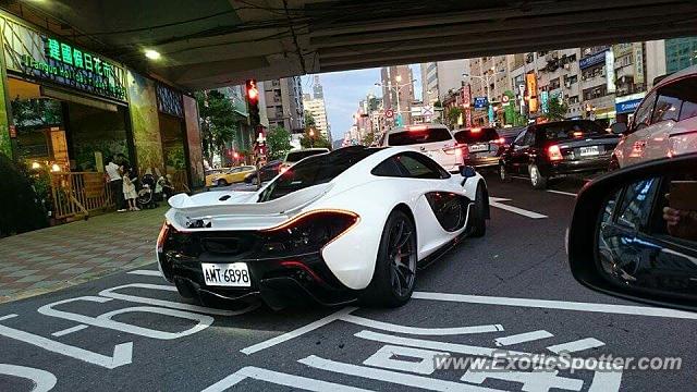 Mclaren P1 spotted in Taipai, Taiwan