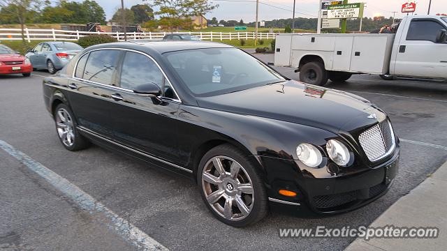 Bentley Flying Spur spotted in Summersville, West Virginia