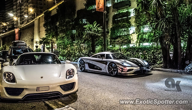 Porsche 918 Spyder spotted in Monte-Carlo, Monaco
