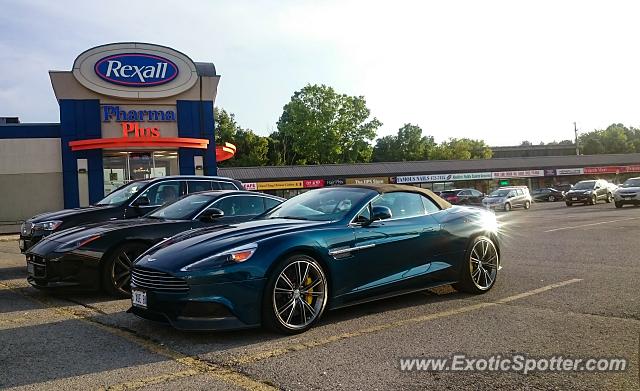 Aston Martin Vanquish spotted in London, Ontario, Canada